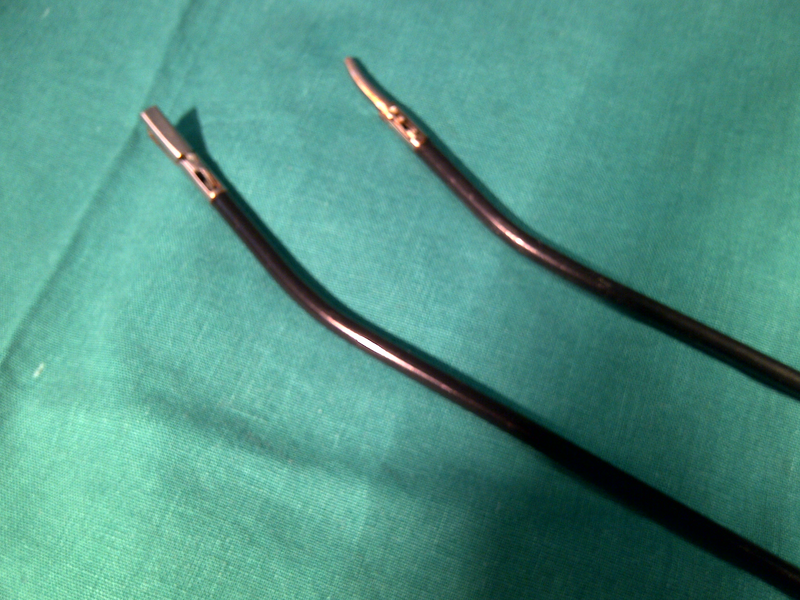 single port laparoscopic surgery - instruments - angled instruments 2